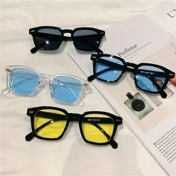 Náměstí Odstíny Sluneční Brýle Pro Ženy 2021 Vintage Módní Design Sunglassess Ženy Venkovní Pronájem Sportovní Velkoobchod Sklo