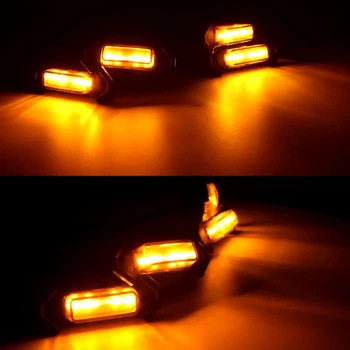 4ks 12V LED Mřížky Světla Pro rok 2016-up Toyota Tacoma w/TRD Pro, Přední Mřížky, Osvětlení, gril montáž sestav