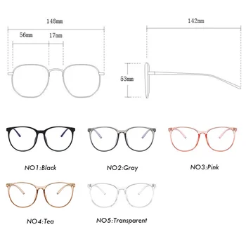Yoovos Kulatý Rám Brýle, Ženy, Retro Eyeglasse Rámy Ženy Modré Světlo Okulary Jasné Objektiv Brýle Rám Brýlí Gafas De Marca