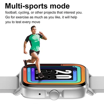 DT102 Smart Hodinky pro Muže NFC 1.9 palcový Displej, Bezdrátové Nabíjení GPS Hnutí Trati 500+ Ciferníku Push Odpověď Volání Smartwatch