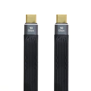 Typ C Samec na mužskou 3.1 Gen2 Datový Kabel Notebook Kabel pro Přenos Dat 10 gbps Telefon Převodovka Kabel