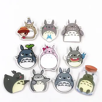 1KS Anime Karikatura Totoro Akryl Odznak Roztomilé Zvíře Odolné Brož pro Děti Narozeninové Party, Dárky, Harakuju Pin Diy Oblečení Odznaky
