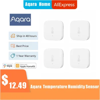 Originální Aqara Senzor Inteligentní Tlak Vzduchu Teplota Vlhkost Prostředí Snímač Práce Pro Xiaomi IOS APP Ovládání skladem