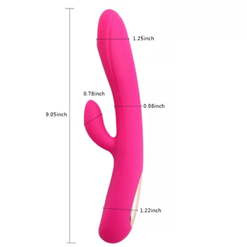 16 Režimy Dilda Vibrátor Magic Wand pro Ženy Klitoris Stimulátor USB Dobíjecí Masér Zboží Sexuální Hračky Pro Dospělé 18