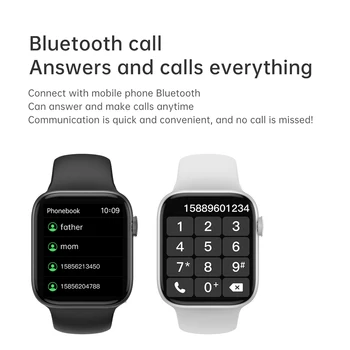 IWO 13 Pro T800 Smartwatch 2022 1.72 Palce Volání Bluetooth DIY Dail Fitness Náramek, Chytré Hodinky Muži Ženy PK IWO > W46 W56 Série 6