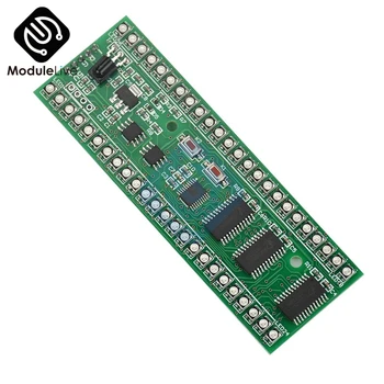 RGB MCU Nastavitelný Displej Vzor 24 LED VU Ukazatel Hladiny Metr Dual Channel Modul Elektronické Nástroje Správce