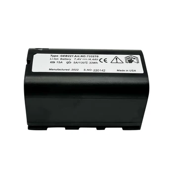 NOVÉ GEB221 Baterie Kompatibilní Pro Leica TS02 TS06 TS09 totálních Stanic TPS1200 Výstupní Napětí 7.4 V Kapacita 4400mAh