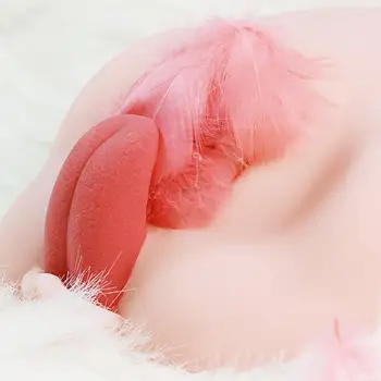 Silikonové Realistické Pochvy Sexuální Hračky pro Muže Masturbant, Sex Panenky, Velký Zadek polibek Jazykem Vagíny Pocket Pussy Masturbace Hračky pro Dospělé