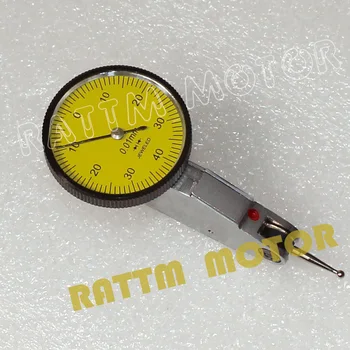 Číselníkový úchylkoměr 0-0.8 mm/0,01 mm s mini magnetický stojan Stolní Blok 350 mm