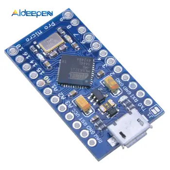 Pro Micro ATmega32U4 3.3 V 8MHz Replace ATmega328 Arduino Pro Leonardo ATMega 32U4 Řadič USB Rozhraní