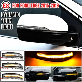 2ks Dynamické LED směrová Světla, Zrcadla, Indikátoru Blikačem pro Ford EDGE 2016 2017 2018 2019