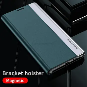Luxusní Kožené Magnetické Stand Flip Kryt Pro Xiaomi 12T Pro Případ, že Na Xiomi Xaomi Xiami Mi12T Mi 12T 12 T Pro 5G Peněženka Kniha Coque