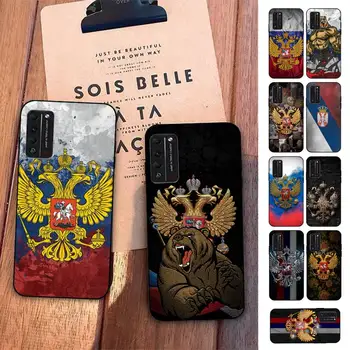 Rusko ruské Vlajky Poccnr Emblém Telefon Případ pro Huawei Honor 10 jsem 8X C 5A 20 9 10 30 lite pro Voew 10 20 V30