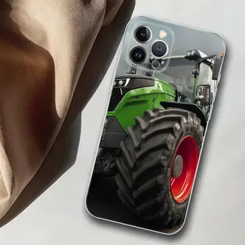 Traktor Telefon Pouzdro Silikonové pro iphone 14 13 12 11 Pro Mini XS MAX 8 7 6 Plus X, XS XR Kryt