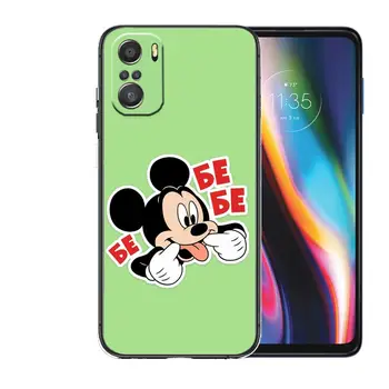 Karikatury Mickey Mouse Minnie Pro telefon pouzdro Redmi Note 7 pro Redmi Note 8 pro 9 Pro xiaomi mi případy, Mobilní ochranné pouzdro back c