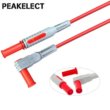 Peakelect P1300B 16KS 4mm Banana Plug Multimetr Test Vede kit+Výměnné měřicí hrot Jehly+krokosvorky+měřicí hrot Pera
