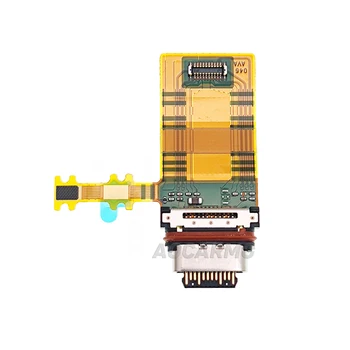 Aocarmo Pro Sony Xperia XZ1 G8341 G8342 Typ-C Nabíjecí Port USB Nabíječka Dock Konektor Flex Kabel Náhradní Díl