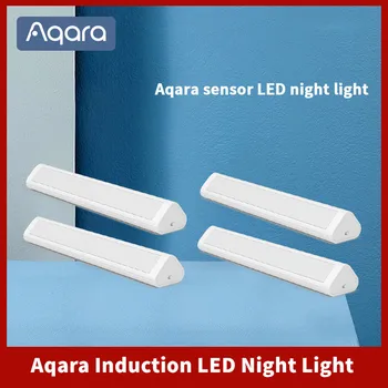 Aqara Indukční LED Noční Světlo Magnetické Instalace s Lidským Tělem Světelný Senzor, 2 Úrovně Jasu 8 měsíců Pohotovostní Doba