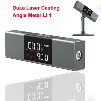 Duka Atuman Laser Úhel Licí Přístroje v Reálném Čase Úhel Metr LI 1 oboustranný High-definition Led Displej Typ C
