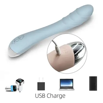 Ženy Hračky Vibrátory Ženské Vibradores Hračky pro Dospělé USB Nabíjecí Silný Masturbace Sex Hračka Pro Ženy, Masér Páry Produktu