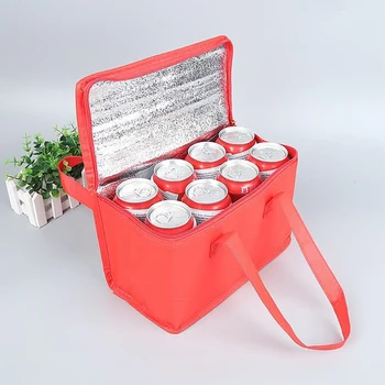 Přenosné Oběd Chladnější Taška Skládací Izolace Piknik Ice Pack Potravin Tepelné Taška Pít Dopravce Izolované Tašky Rozvoz Bag