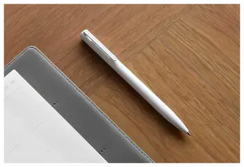 10pcs/set Xiaomi Mijia Gelové Pero MI Pero 9,5 mm Podpisu Pero PREMEC Hladké Švýcarsku Náplň MiKuni Japan Inkoustem (Černá/Modrá) Nejlepší Dárek