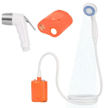 Přenosná Sprcha Campingová Sprcha S Hadicí na Elektrický Dobíjecí Venkovní Tábor Sprchy S USB Kabelem Pro domácí Čištění Užívání