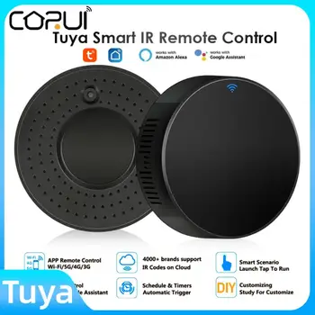 CORUI Tuya WiFi IR Dálkové Ovládání Univerzální Pro TV, DVD, AUD klimatizace Smart Life APP časový Regulátor Pracovat S Google Alexa