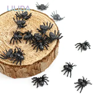 30ks Horor černý pavouk strašidelný dům spider web bar party dekorace dodávky simulace složité hračky halloween dekorace