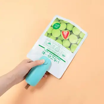 Xiaomi NINETYGO Přenosný Mini Bag Sealer Ruční Tepla Tmelem Taška Resealer Řezačka na Plastové Tašky pro Skladování Potravin Snack Čerstvé