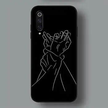 Umění Jednoduchý Polibek Rose Sex, Holka, Telefon Pouzdro Pro Xiaomi Mi 9t 10t 11 11i 11x Poco M3 Pro X3 Nfc F3 Redmi 9 8 7 Funda Shell Kryt Hot