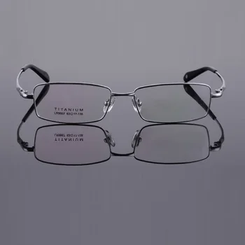 Šířka-144 Nový High-Grade Čistý Titan Plné Brýle Rámy Muži Krátkozrakost Super Light Obchodní Muž Podívaná Rám Brýle Brýle