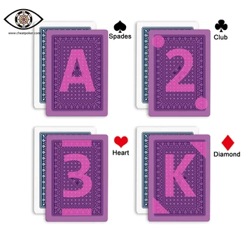 Fournier 818 Označené Hrací Karty pro UV Kouzla Palubě Deskové Hry, Poker Karty