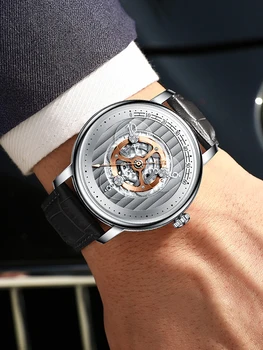 Luxusní Automatické Hodinky Pánské Mechanické Náramkové hodinky 41mm Modifikované Miyota Pohyb z Nerezové Oceli Vodotěsné Hodinky HAEMMER 2023