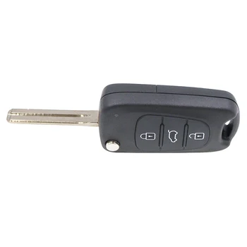 Keyecu Flip Vzdálené klíčenka pro Hyundai I20 IX35 I30 2008 2009 2010 2011 2012, 3 Tlačítko 433MHz ID46 Čip Klíče od Auta